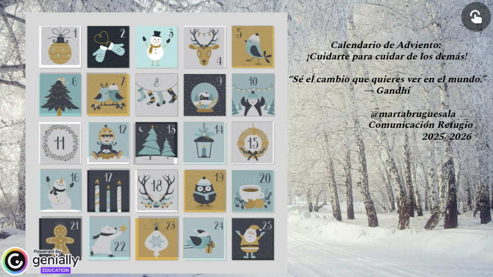 Calendario Adviento 2025
